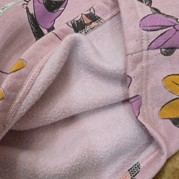 Disney Minnie Mouse Pink Sweatshirt Girls Small - Picture 7 of 10